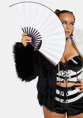 Red Stay Cool Light-Up Fan