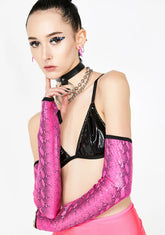 Sweet Mesmerized Vibe Fingerless Gloves