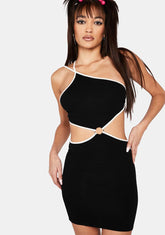 Night Is Young Cut-Out Mini Dress
