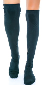 Zip Tuck Cotton Stocking