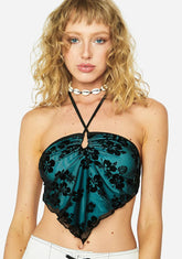 Faded Tan Lines Halter Top