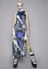 Casual Corruption Printed Maxi Dress