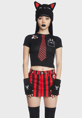 Stay Distant Fingerless Gloves