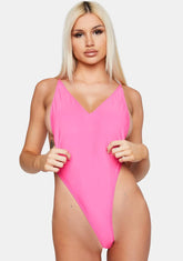 Rose Hot Illusions One Piece Swimsuit