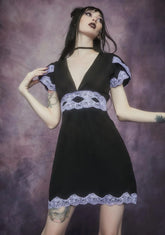 Lilac Bloody Valentine A-Line Dress