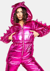 Dino Mighty Metallic Snowsuit