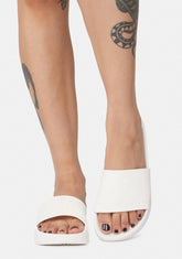 White Authentic Caius 2 Slides