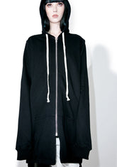 Rainin' Ash Elongated Hoodie