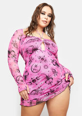 Better Watch Your Back Mini Dress