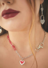 Send Me Ur Love Chain Necklace