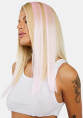 Light Pink Glow In The Dark Extensions 3-Pack