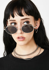 Smokin' Hell Freak Oval Sunglasses
