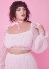 Servin' Fairy Glam Mother Crop Top