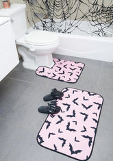 Sweet Bat Behavior Bath Mat Set