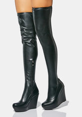 Won’t Say It Twice Wedge Boots