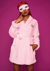 Beauty Rest Robe & Mask Set