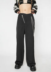 Dropout Wide Leg Pants