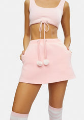 Abominable Creature Mini Skirt