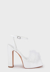 Colada Platform Heels - White