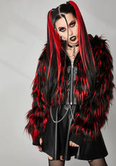 Can't Tame Me Faux Fur Jacket