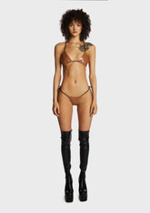 Wet N' Ready Bikini Set - Light Brown