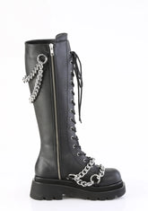 Renegade-215 Platform Knee High Boots