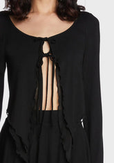 Wait For The Blackout Crop Top