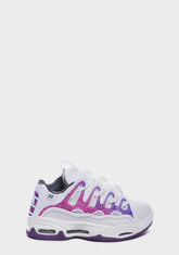 White Swirl D3 2001 Sneakers