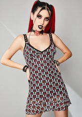 Antisocial Anthem Mesh Dress
