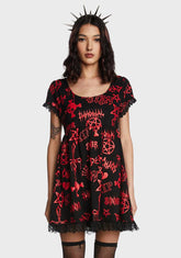 Coveted Haunting Babydoll Dress