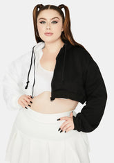 Domino Ur Two Face Zip Up Hoodie