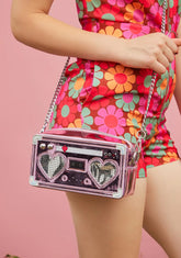 Rhythm Of Love Speaker Crossbody Bag