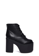Tough Attitude Platform Boots