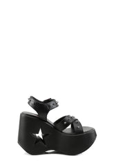 Dynamite-02 Platform Wedge Ankle Strap Sandals