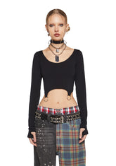 Cruel Intentions O-Ring Crop Top