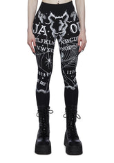 Calling All Spirits Ouija Leggings