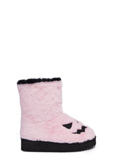 Caught Off Gourd Pumpkin Boots - Pink