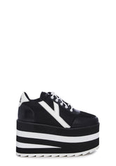 Karazii Platform Sneakers - Black