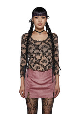 Sweetest Sound Mesh Top