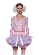 Sweet Pieces Mesh Top