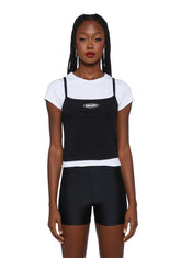 Chronically Crushed 2-In-1 Top