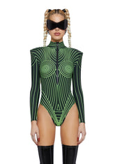 Maxima Green Serious Bodysuit