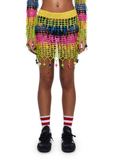 Bonet Crochet Beaded Skirt