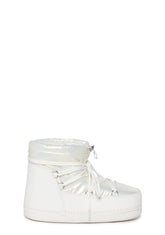Zuri Metallic Snow Ankle Boots