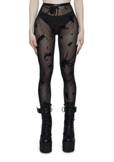 Spider’s Lair Mesh Leggings