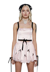 Sweet Kiss Satin Crop Top