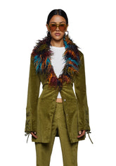 Stand Back Corduroy Jacket