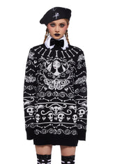 Grave Confusions Knit Sweater