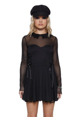 Into The Mists Long Sleeve Dress