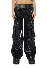 Tie Me Up PVC Pants
